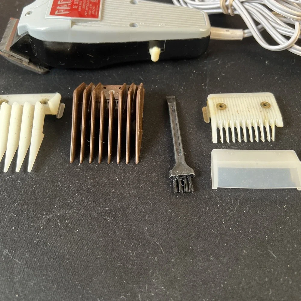 Vintage Pace De Luxe Home Barber Kit Clippers No. 126 By Wahl & Accessories